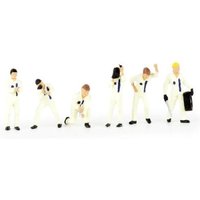 BREKINA 10503 Figuren Boxencrew weiss, von Brekina