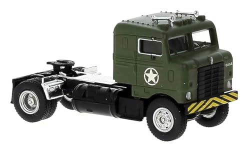 Brekina 85954 Kenworth Bullnose, dunkelgrün, US Air Force, US Truck 1:87 (H0) von Brekina