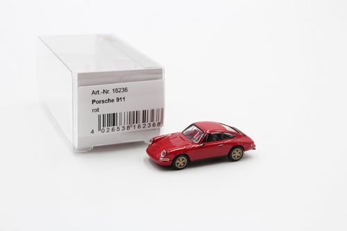 Brekina 911 rot Nr. 16236 1/87 /BRN2252 von Brekina