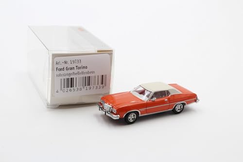 Brekina Gran Torino, rotorange/Elfenbein Nr. 19733 1/87 /BRN2239 Brekina Gran Torino, rotorange/Elfenbein Nr. 19733 1/87 /BRN2239 von Brekina