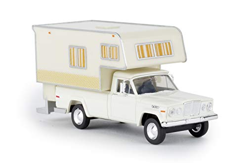 Brekina H0 Jeep Gladiator Camper Weiss von Brekina