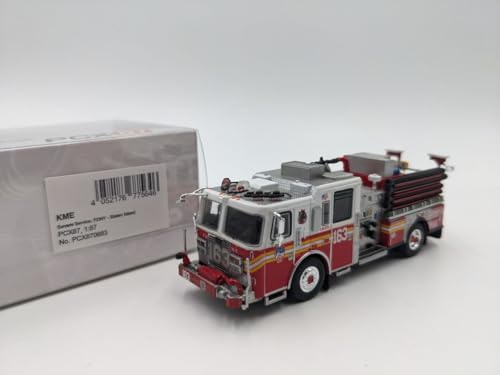 Brekina PCX KME Severe Service Staten Island Engine #163 Nr. 870683 1:87 /PC86 von Brekina