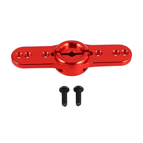 Brensty Metall 15T Servo Horn 15 Zahnlenkung Servo Arm für 1/5 RC Kletter Auto Benzin/ElektrizitäT Rot von Brensty