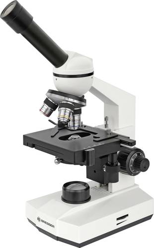 Bresser Optik 5102100 Erudit Basic Mono Durchlichtmikroskop Monokular 400 x Durchlicht von Bresser Optik