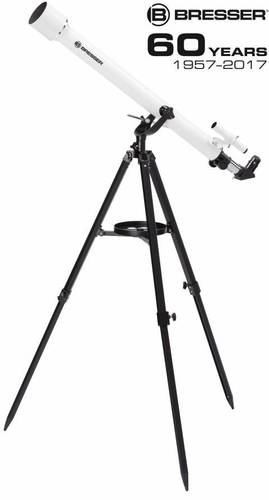 Bresser Optik Classic 60/900 AZ Linsen-Teleskop Azimutal Achromatisch Vergrößerung 45 bis 338 x von Bresser Optik