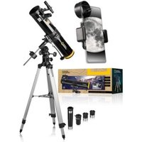 Bresser 10428 - NATIONAL GEOGRAPHIC 76/700 Reflektor Einsteiger-Teleskop EQ mit Zubehör Bresser 10428 - NATIONAL GEOGRAPHIC 76/700 Reflektor Einsteiger-Teleskop EQ mit Zubehör von Bresser