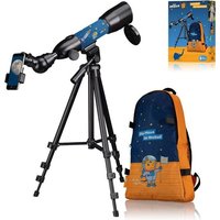 Bresser 10490 - DieMaus Linsen-Teleskop 50/350 mit Rucksack und Zubehör von Bresser
