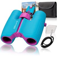 Bresser Junior 11250 - Kinder-Fernglas 6x21 (blau), mit Tasche von Bresser