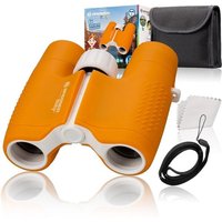 Bresser Junior 11382 - Kinder-Fernglas 6x21 (orange), mit Tasche von Bresser