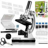 Bresser Junior 8851200 - Mikroskop-Set Biotar 300x-1200x Vergrößerung, mit Zubehör, STEM von Bresser