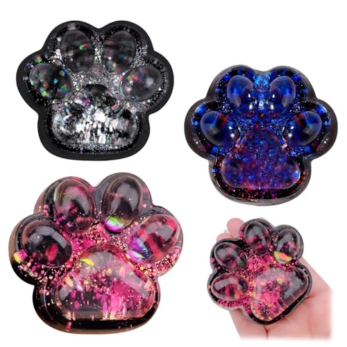 3 Stück Cat Paw Squishy Pfote, Katzenpfoten Squishy, Süße Weiche Fidget Toys Quetschspielzeug Katzenpfote, Squishy Katze Pfote für Kinder und Erwachsene(Weiß,Rosa,Blau) 3 Stück Cat Paw Squishy Pfote, Katzenpfoten Squishy, Süße Weiche Fidget Toys Quetschspielzeug Katzenpfote, Squishy Katze Pfote für Kinder und Erwachsene(Weiß,Rosa,Blau) von Brewlix