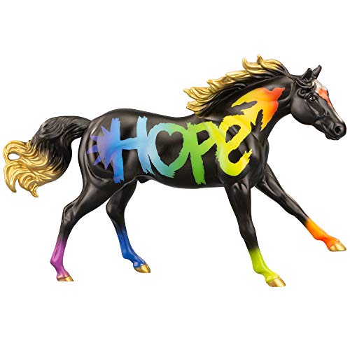 Breyer Pferde Freiheit Serie 2021 Pferd des Jahres | Hoffnung | Pferd Spielzeug | Sonderausgabe | 9,75 x 7 | Maßstab 1:12 | Modell #62121 (Braun) von Breyer