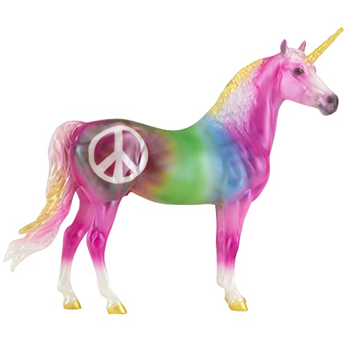 Breyer Pferde Freiheit Serie Keep den Frieden Einhorn | Pferd Spielzeug | 9,75 x 7 | Maßstab 1:12 | Modell #62067 (Mehrfarbig) von Breyer