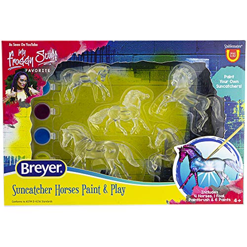 Breyer Pferde Stallkameraden Suncatcher Pferde Bastelset | 5-teiliges Set | Maßstab 1:32 | Modell #4237 (Verschiedene, Einheitsgröße) von Breyer