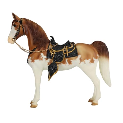 Breyer Pferde Traditionelle Serie 75. Jahrestag Westernpferd | Pferdefigur | 29,2 cm L x 21,6 cm H | Modell #B-TR-10323 von Breyer
