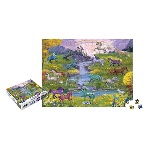 World of Breyer Einhorn-Puzzle, 500 Teile World of Breyer Einhorn-Puzzle, 500 Teile von Breyer