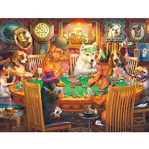 Bria Katzen-Puzzle 500/1000/1500/2000/3000/4000/5000/6000 Puzzlegeschenk für Kinder Erwachsene Bunt Venedig Löwe Puzzle 0226 (Color : C, Size : 5000 Pieces) von Bria