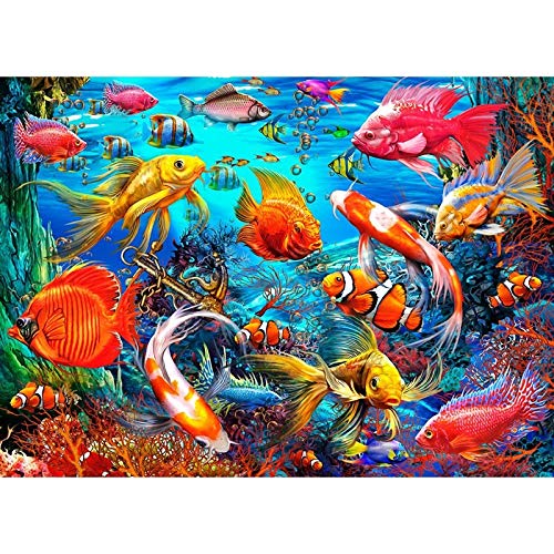 Bria Snowy Mountain Lake - Puzzle 500-6000 Lernspielzeug für Kinder Erwachsene Bunte Löwe Puzzle Creative Home Dekoration Geschenke 0226 (Color : C, Size : 1000 Pieces) von Bria