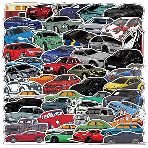 50 Stück Aufkleber Sportwagen Racing Cars Aufkleber Motorrad Laptop Wasserflaschen Telefon Gitarre Skateboard Fahrrad Rennwagen Vinyl Stickers Wasserdicht Ästhetisch für Jugendliche Kinder Erwachsene 50 Stück Aufkleber Sportwagen Racing Cars Aufkleber Motorrad Laptop Wasserflaschen Telefon Gitarre Skateboard Fahrrad Rennwagen Vinyl Stickers Wasserdicht Ästhetisch für Jugendliche Kinder Erwachsene von Bric Dodo