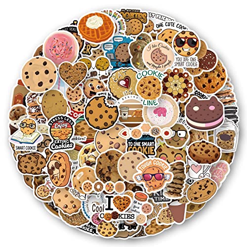 Bric Dodo 100 Stück Kekse Aufkleber Wasserflaschen Laptop Telefon Gitarre Skateboard Computer Koffer Fahrrad Cookies Vinyl Stickers Wasserdicht Ästhetisch Aufkleber für Jugendliche Kinder Erwachsene Bric Dodo 100 Stück Kekse Aufkleber Wasserflaschen Laptop Telefon Gitarre Skateboard Computer Koffer Fahrrad Cookies Vinyl Stickers Wasserdicht Ästhetisch Aufkleber für Jugendliche Kinder Erwachsene von Bric Dodo