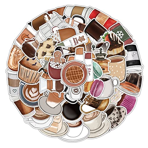 Bric Dodo 50 Stück Kaffee Aufkleber Wasserflaschen Laptop Telefon Gitarre Skateboard Computer Koffer Fahrrad Coffee Vinyl Stickers Wasserdicht Ästhetisch Aufkleber für Jugendliche Kinder Erwachsene Bric Dodo 50 Stück Kaffee Aufkleber Wasserflaschen Laptop Telefon Gitarre Skateboard Computer Koffer Fahrrad Coffee Vinyl Stickers Wasserdicht Ästhetisch Aufkleber für Jugendliche Kinder Erwachsene von Bric Dodo