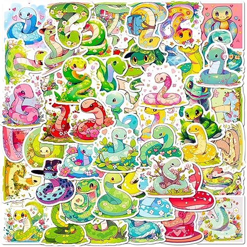 Bric Dodo 50 Stück Schlange Aufkleber Auto Laptop Telefon Gitarre Skateboard Motorrad Fahrrad Snake Stickers Set Vinyl Wasserdicht Aesthetic Aufkleber für Jugendliche Kinder Erwachsene Bric Dodo 50 Stück Schlange Aufkleber Auto Laptop Telefon Gitarre Skateboard Motorrad Fahrrad Snake Stickers Set Vinyl Wasserdicht Aesthetic Aufkleber für Jugendliche Kinder Erwachsene von Bric Dodo