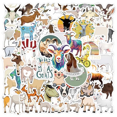 Bric Dodo 60 Stück Goat Aufkleber Auto Laptop Telefon Gitarre Skateboard Motorrad Fahrrad Goat Stickers Set Vinyl Wasserdicht Aesthetic Aufkleber für Jugendliche Kinder Erwachsene Bric Dodo 60 Stück Goat Aufkleber Auto Laptop Telefon Gitarre Skateboard Motorrad Fahrrad Goat Stickers Set Vinyl Wasserdicht Aesthetic Aufkleber für Jugendliche Kinder Erwachsene von Bric Dodo