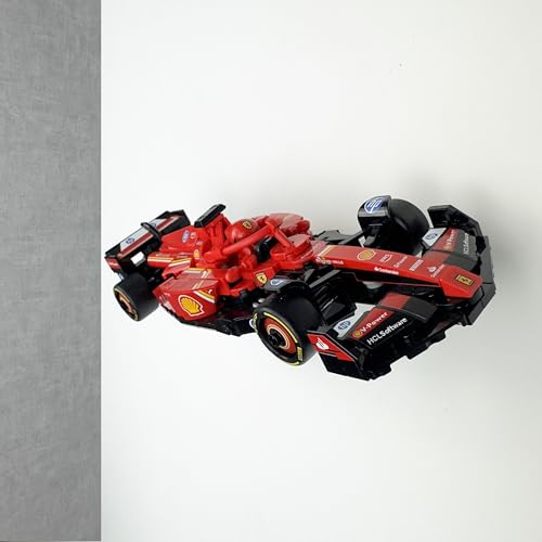Brick Nest Wandhalterung kompatibel mit Lego F1 Speed Champions Rennwagen Formel 1 Display-Ständer (1 Wandhalterung) von Brick Nest