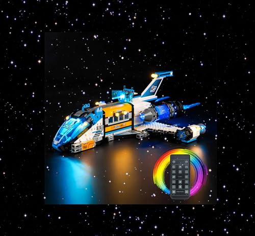 Brick Shine Licht-Set für Lego Mr. Oz's Spacebus 71460 (Lego-Set ist nicht im Lieferumfang enthalten) (Fernbedienung) von Brick Shine