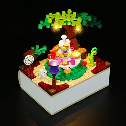GC Licht-Kit für Lego Alice im Wunderland Bricktober 6384694 (Lego Set ist nicht enthalten) (Classic) von Brick Shine