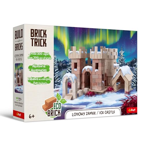 Brick Trick Trefl Eisburg/Ice Castle - Bauen mit Ziegelsteinen, ÖKO Ziegelsteine, 300 Bausteine, Wiederverwendbar, Kreativ-Set für Kinder ab 6 Jahren Brick Trick Trefl Eisburg/Ice Castle - Bauen mit Ziegelsteinen, ÖKO Ziegelsteine, 300 Bausteine, Wiederverwendbar, Kreativ-Set für Kinder ab 6 Jahren von Brick Trick
