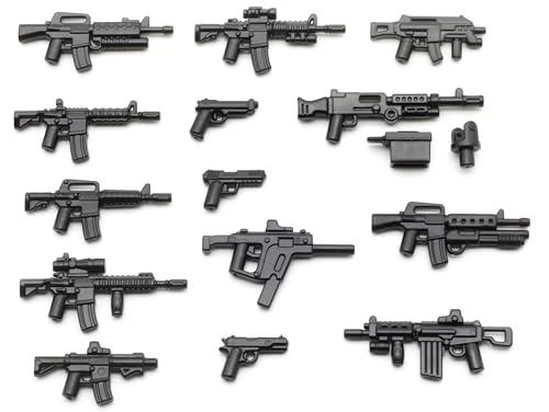 BrickArms Modern Combat Frontline Waffenset V2 – 14-teiliges Military Waffen-Set für Minifiguren – Hochwertige Custom Waffen, Kompatibel mit Klemmbaustein-Figuren | Made in USA BrickArms Modern Combat Frontline Waffenset V2 – 14-teiliges Military Waffen-Set für Minifiguren – Hochwertige Custom Waffen, Kompatibel mit Klemmbaustein-Figuren | Made in USA von BrickArms