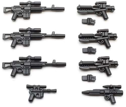 Brickarms Star Wars™ Blaster Pack Galactic Civil War | 8 Teile | Custom Waffen geeignet für Klemmbaustein Figuren von BricksStuff