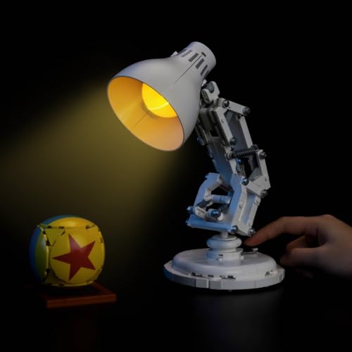 BrickBling Led Licht Set Kompatibel mit Lego Ideas ǀ D isney P ixar Luxo Jr. 21357 (Kein Modell), Dekorationsbeleuchtungsset Compatible with Lego Ideas ǀ D'isney P ixar Luxo Jr. Kreative Spielzeug von BrickBling