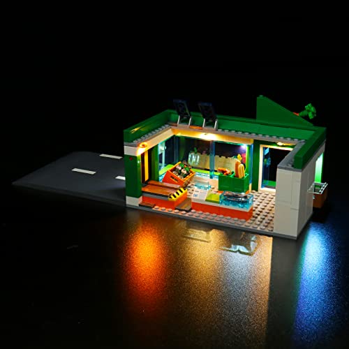 BrickBling Led Licht Set für Lego 60347 City Supermarkt Spielzeug-Shop (Nur Beleuchtungsset, Baustein Nicht enthalten, Dekorations Beleuchtungs Set Kreatives Spielzeuglicht Licht-Kit von BrickBling