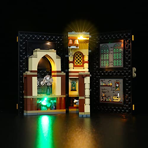 BrickBling Led Licht Set für Lego 76397 Harry Potter Hogwarts Moment: Verteidigungsunterricht, Led Beleuchtungs Set für Lego Harry Potter Hogwarts Moment (Nur Lichter-Set,kein Lego-Modell) von BrickBling