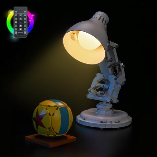 Fernbedienung Licht-Kit Kompatibel mit Lego Ideas ǀ D isney P ixar Luxo Jr. 21357 (Kein Modell), Led Beleuchtungs Set Compatible with Lego D'isney P ixar Luxo Jr. Kreative Spielzeug von BrickBling