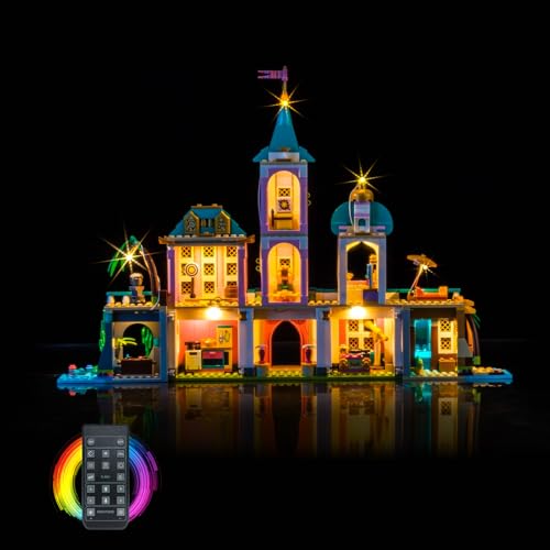 Fernbedienung Licht-Kit Kompatibel mit Lego Princess Castle & Royal Pets 43267 (Kein Modell), Led Beleuchtungs Set Compatible with Lego Princess Castle & Royal Pets Kreative Spielzeug von BrickBling