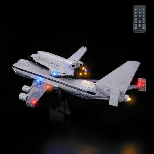 Fernbedienung Licht-Kit für Lego 10360 Shuttle Carrier Aircraft (Nicht Lego), Led Beleuchtungs Set für Lego Shuttle Carrier Aircraft 10360 Kreative Spielzeug von BrickBling