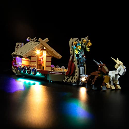 BrickBling LED-Beleuchtungsset für Lego Marvel The Goat Boat 76208 (Kein Lego-Modell enthalten, nur Beleuchtung) DIY-Beleuchtungsset für Lego Marvel, Dekorationslicht für Lego 76208 von BrickBling