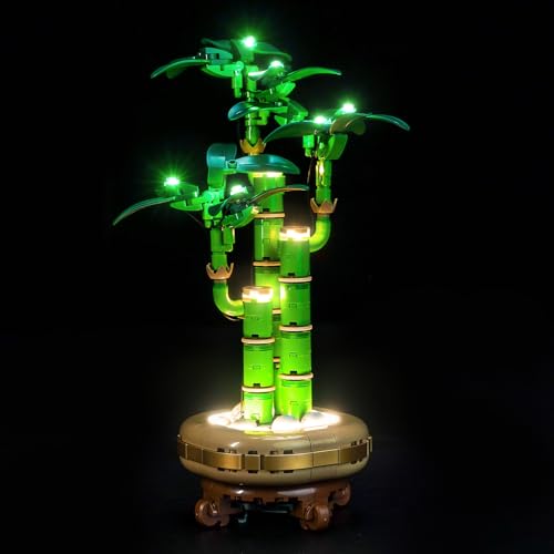 Led Licht Set Kompatibel mit Lego 10344 Lucky Bamboo Botanical Collection Set (Kein Modell), Dekorationsbeleuchtungsset Compatible with Lucky Bamboo von BrickBling