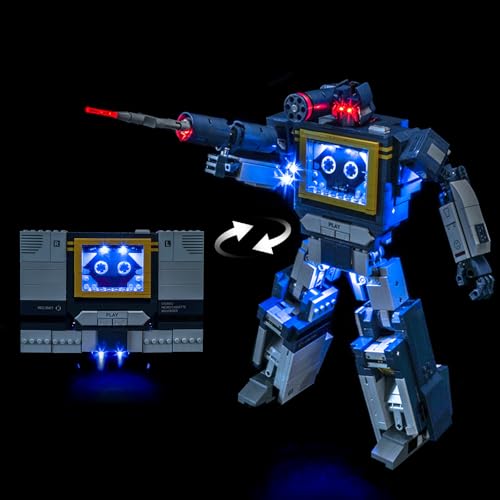 Led Licht Set Kompatibel mit Lego 10358 T ransformers: Soundwave (Kein Modell), Dekorationsbeleuchtungsset Compatible with Lego T ransformers: Soundwave Kreative Spielzeug von BrickBling