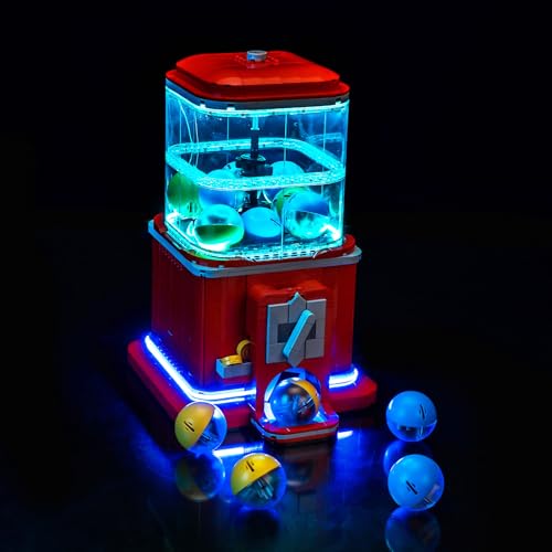 Led Licht Set Kompatibel mit Lego 21358 Minifigure Vending Machine (Kein Modell), Dekorationsbeleuchtungsset Compatible with Lego Minifigure Vending Machine Kreative Spielzeug von BrickBling