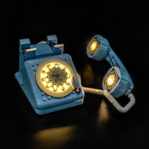 Led Licht Set Kompatibel mit Lego 31174 Retro Telephone (Kein Modell), Dekorationsbeleuchtungsset Compatible with Lego Retro Telephone Kreative Spielzeug von BrickBling
