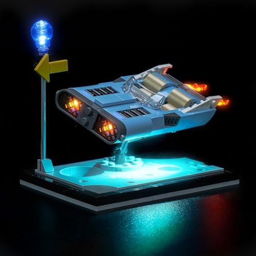 Led Licht Set Kompatibel mit Lego 40789 Flying Moon Car (Kein Modell), Dekorationsbeleuchtungsset Compatible with Lego Flying Moon Car Kreative Spielzeug von BrickBling