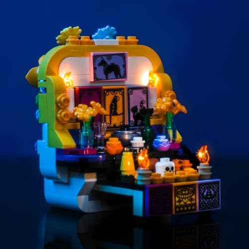Led Licht Set Kompatibel mit Lego 40811 Altar of The Dead (Kein Modell), Dekorationsbeleuchtungsset Compatible with Lego Altar of The Dead Kreative Spielzeug von BrickBling