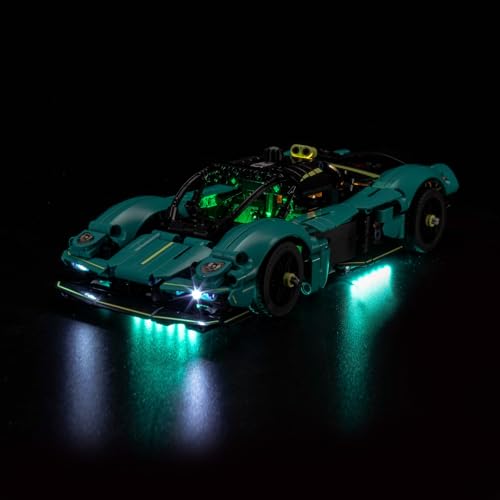 Led Licht Set Kompatibel mit Lego 42208 Aston Martin Valkyrie (Kein Modell), Dekorationsbeleuchtungsset Compatible with Lego Aston Martin Valkyrie Kreative Spielzeug von BrickBling