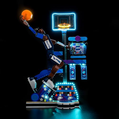 Led Licht Set Kompatibel mit Lego 43010 Nike Slam Dunk (Kein Modell), Dekorationsbeleuchtungsset Compatible with Lego Nike Slam Dunk Kreative Spielzeug von BrickBling