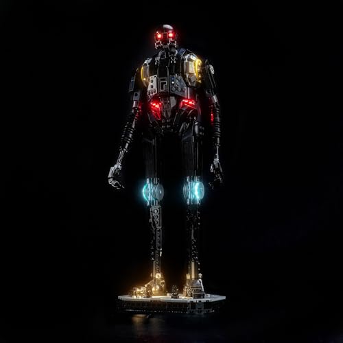 Led Licht Set Kompatibel mit Lego 75434 K-2SO Security Droid (Kein Modell), Dekorationsbeleuchtungsset Compatible with Lego K-2SO Security Droid Kreative Spielzeug von BrickBling
