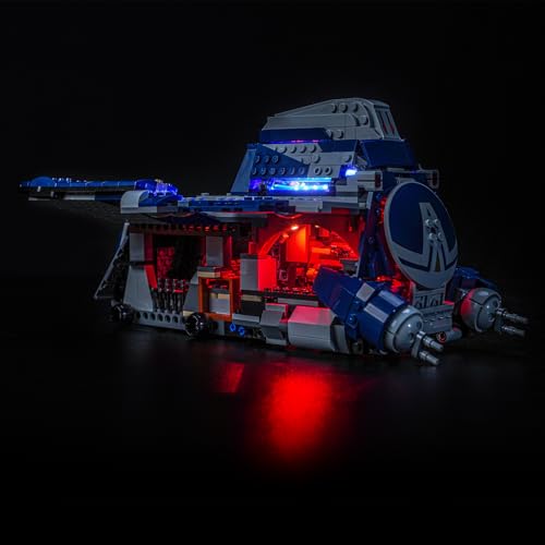 Led Licht Set Kompatibel mit Lego 75435 Battle of Felucia Separatist MTT (Kein Modell), Dekorationsbeleuchtungsset Compatible with Lego Battle of Felucia Separatist MTT Kreative Spielzeug von BrickBling